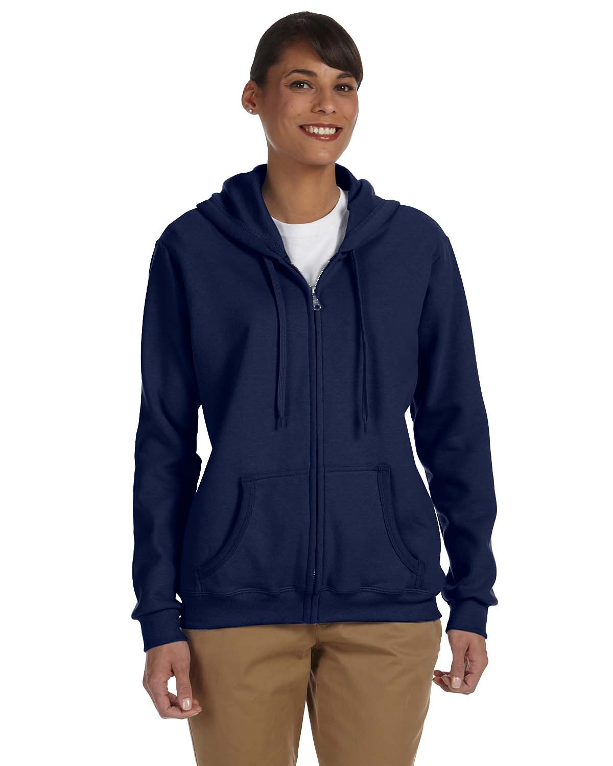 Womens Hoodie S M L XL 2XL Ladies Full Zip Gildan Heavy Blend Hooded Sweatshirt Womens Hoodie S M L XL 2XL Ladies Full Zip Gildan Heavy Blend Hooded Sweatshirt